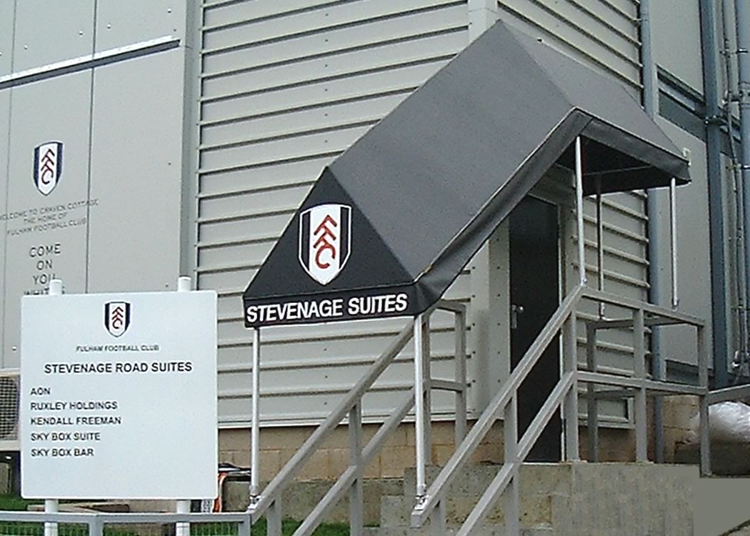 Walkway Canopy at Fulham Football Club