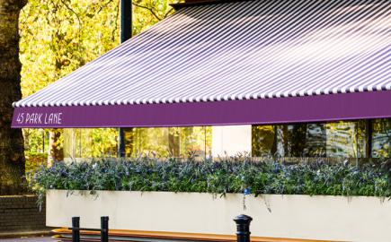 Retractable Awning for 45 Park Lane by Morco